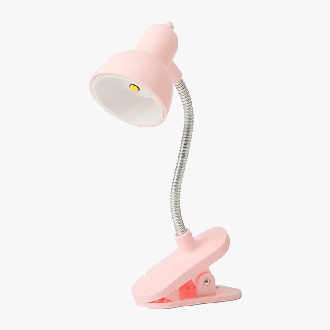 Miniatura 3 de LUZ PARA LECTURA LIBRO CON CLIP - COLOR: ROSADO